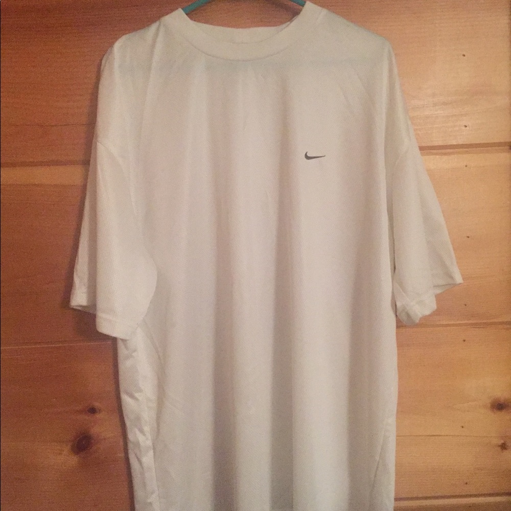[Nike] short sleeve white shirt XXL men’s
